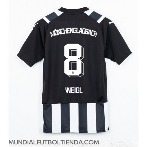 Camiseta Borussia Monchengladbach Julian Weigl #8 Tercera Equipación Replica 2023-24 mangas cortas